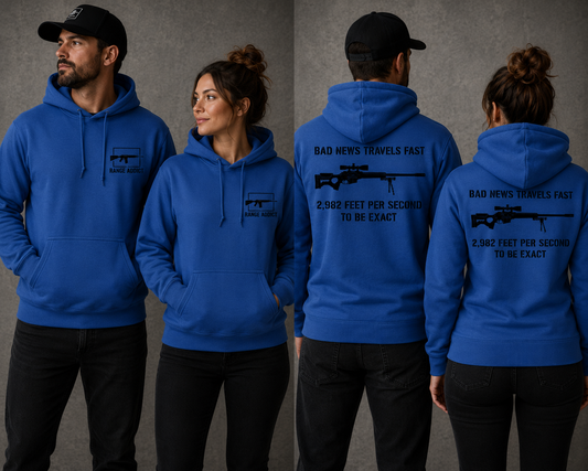 Range Addict Bad News Hoodie
