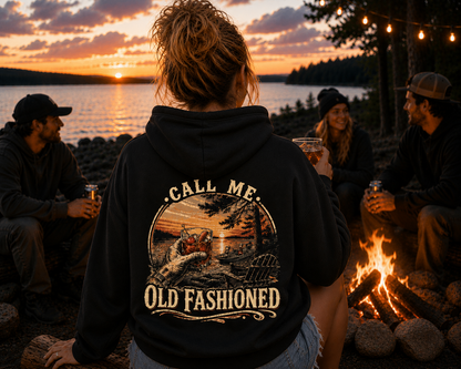 Blue Collar Old Fashioned Hoodie