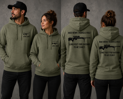 Range Addict Bad News Hoodie