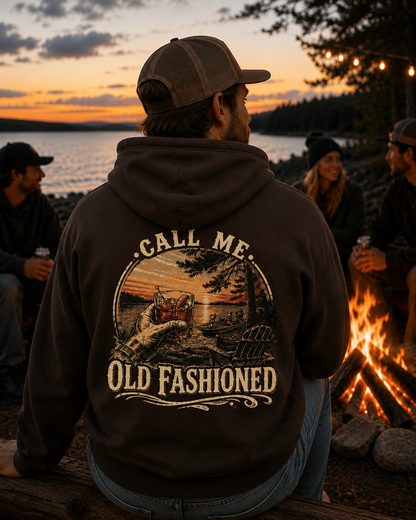 Blue Collar Old Fashioned Hoodie