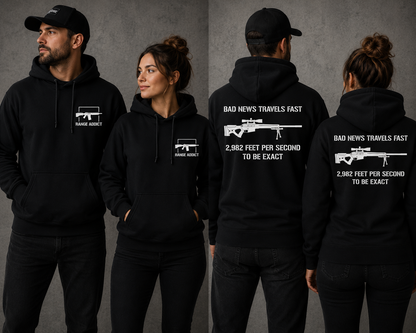 Range Addict Bad News Hoodie