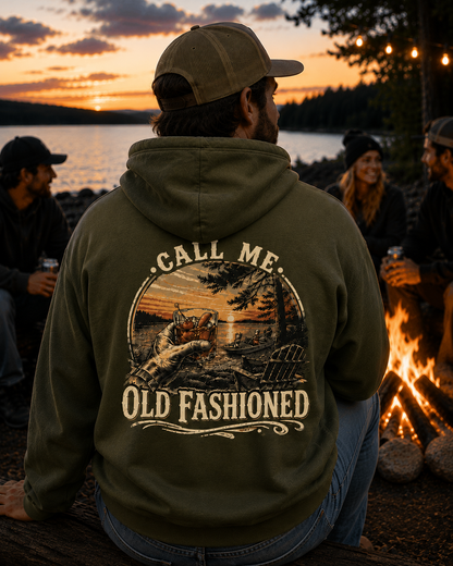 Blue Collar Old Fashioned Hoodie