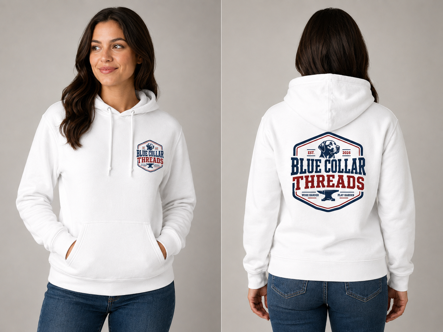 Blue Collar Threads OG Hoodie